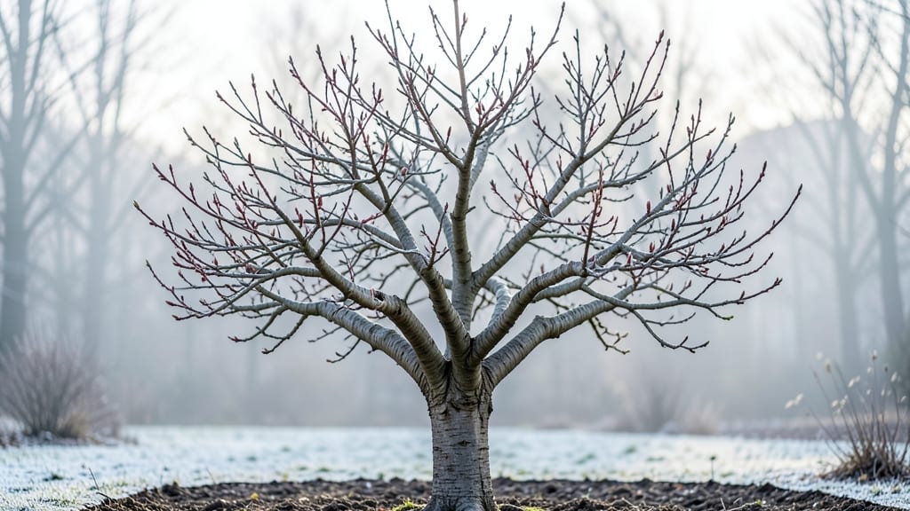 Flowering Crabapple Tree in Winter: Dormant Pruning for Spring Bloom Bursts