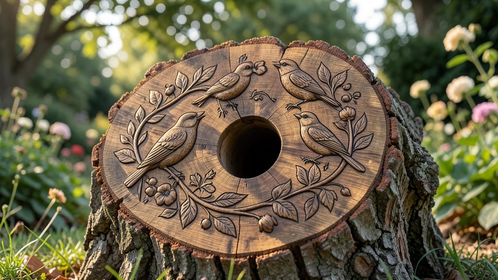 10 Tree Stump Bird House Ideas: Upcycled Designs That Attract Wildlife Naturally