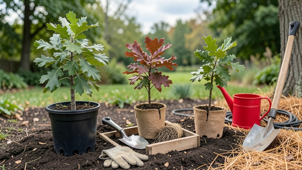 Oak Tree Starts: From Seed to Sapling in 3 Months