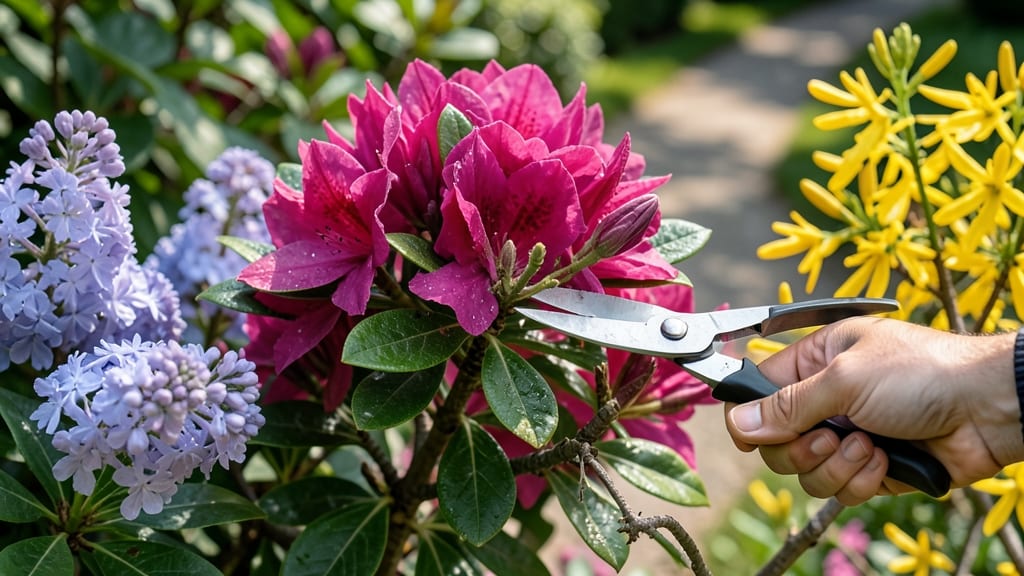 Early Spring Flowering Shrub Pruning