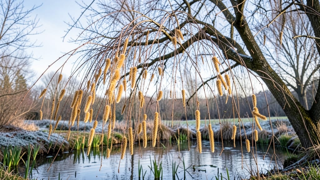 Weeping Pussy Willow for Early Season Interest