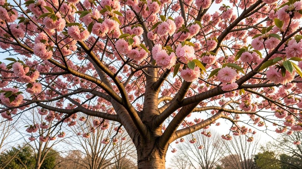 Japanese Pink Chestnut Tree