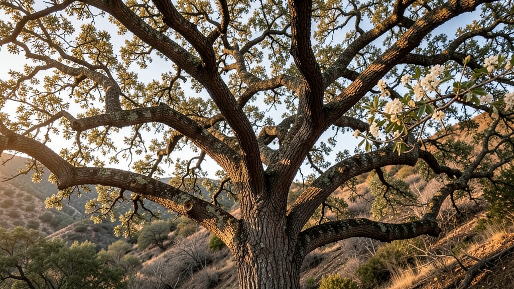 Canyon Live Oak with Long-Lasting Blooms