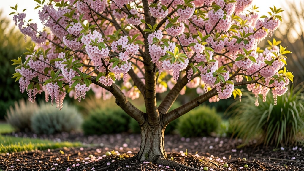 Cherry Tree In Backyard: Year-Round Privacy Screen in 3 Years