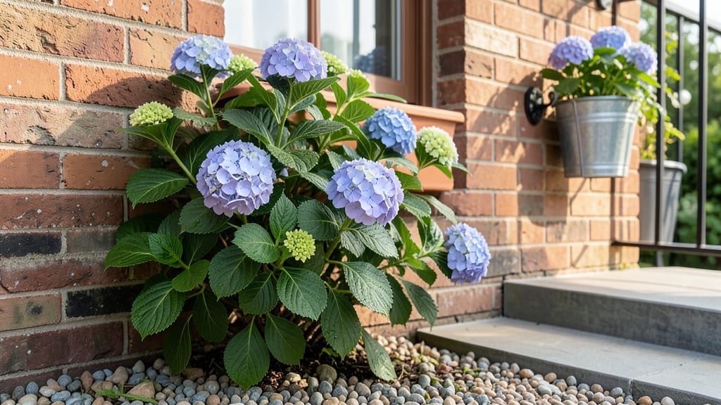 Dwarf Hydrangea Tree for Containers and Borders