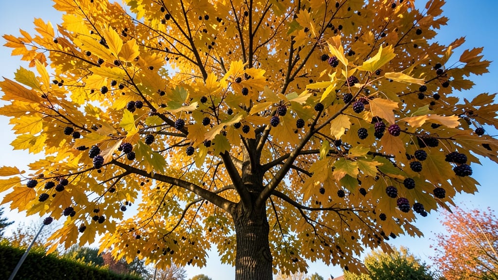 Golden Leaf Mulberry Tree