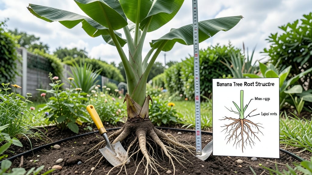 How Deep Are Banana Tree Roots: Spacing Rules for Healthy Growth