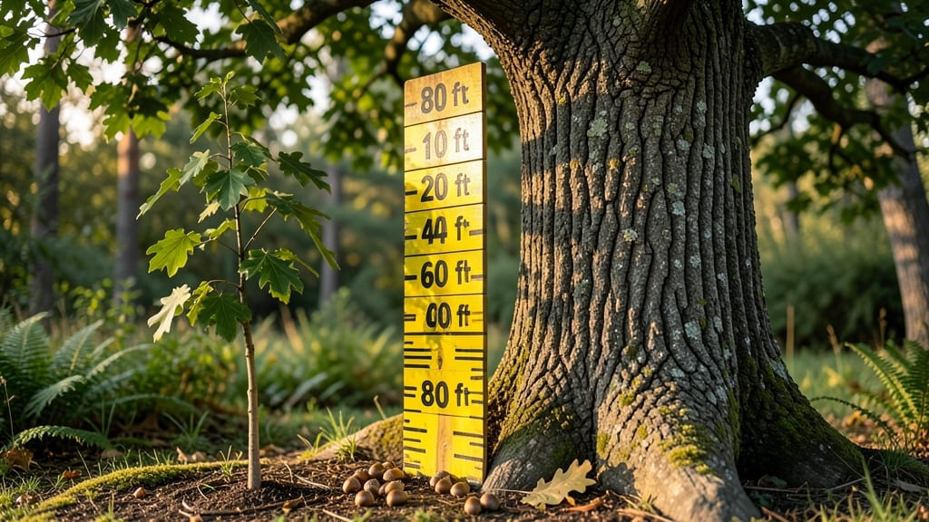 How Tall Do Oak Trees Grow: Mature Heights by Fastest-Growing Species