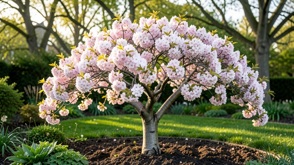 Cherry Blossom Tree in Spring: Fragrant Pink Canopy That Transforms Your Yard