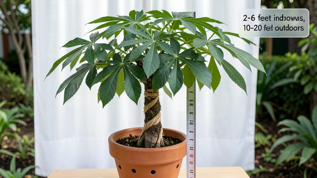 How Tall Will a Money Tree Grow: Realistic Height Ranges by Variety