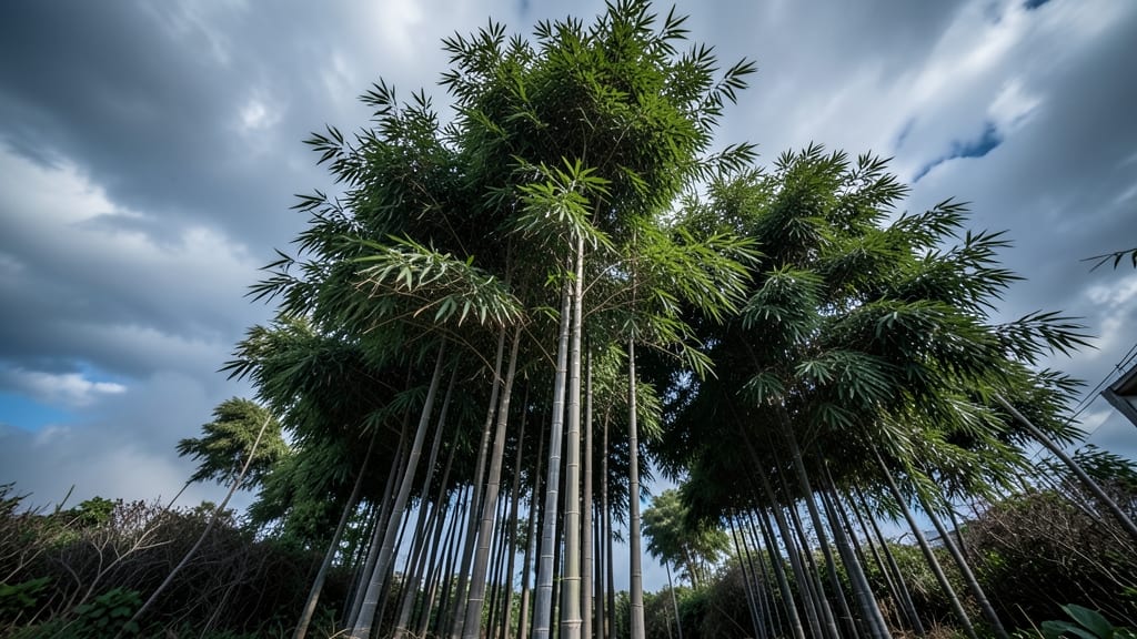 Borinda congesta 'Umbrella Bamboo'