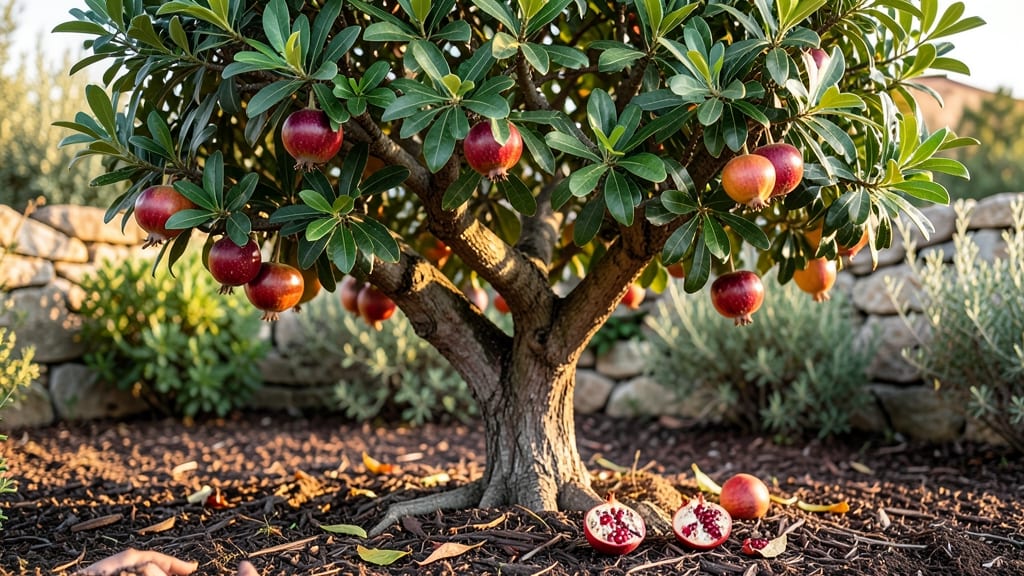 How Tall Do Pomegranate Trees Grow: Variety-Specific Heights & Space Needs