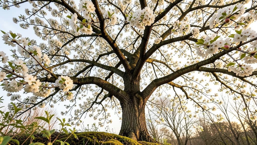Crabapple Tree for Dual Season Interest