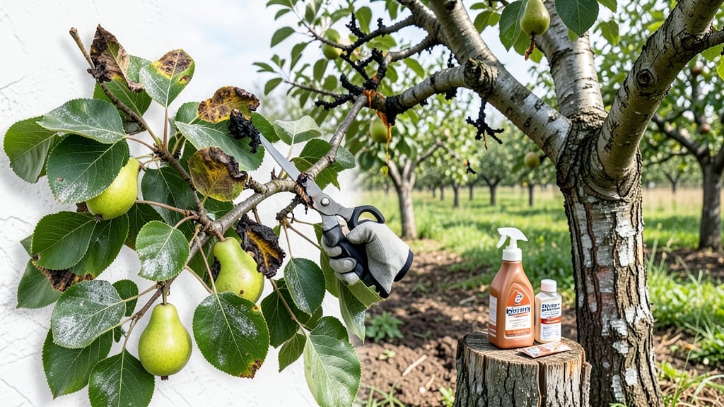Pear Tree Diseases and Treatment: Fungal Blight Fixes That Work