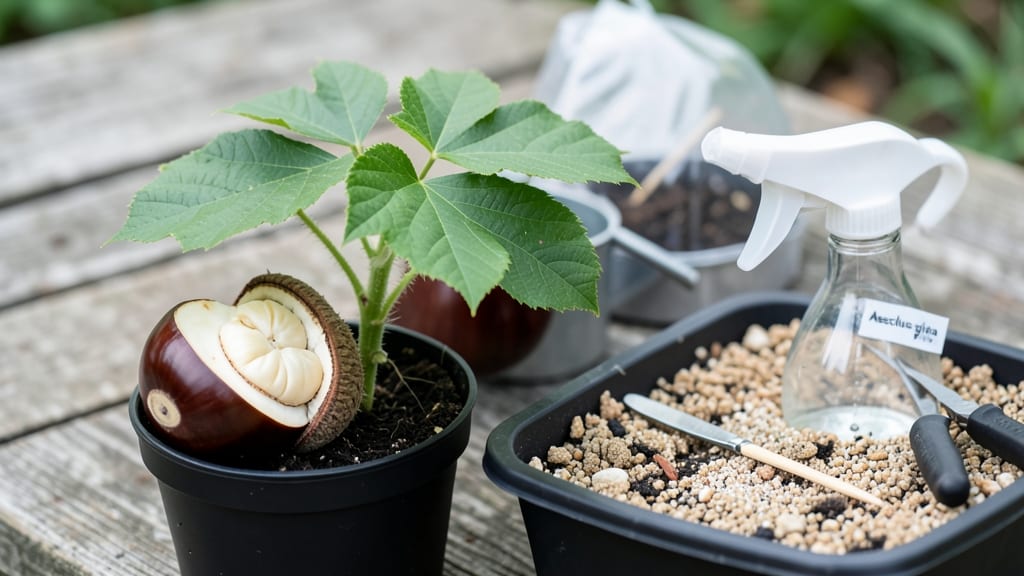 How to Grow a Buckeye Tree from a Nut: Cold-Stratified Start in 30 Days