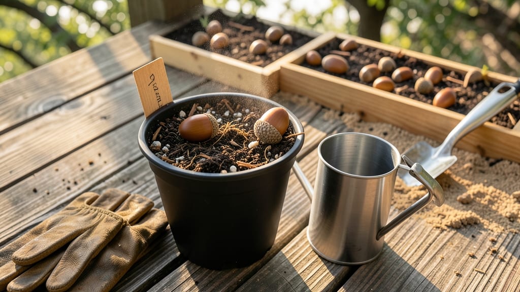 How to Plant a Live Oak Tree From Acorn: Cold-Stratified Germination in 6 Months