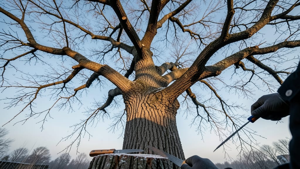 Late Winter Dormant Season Tree Pruning