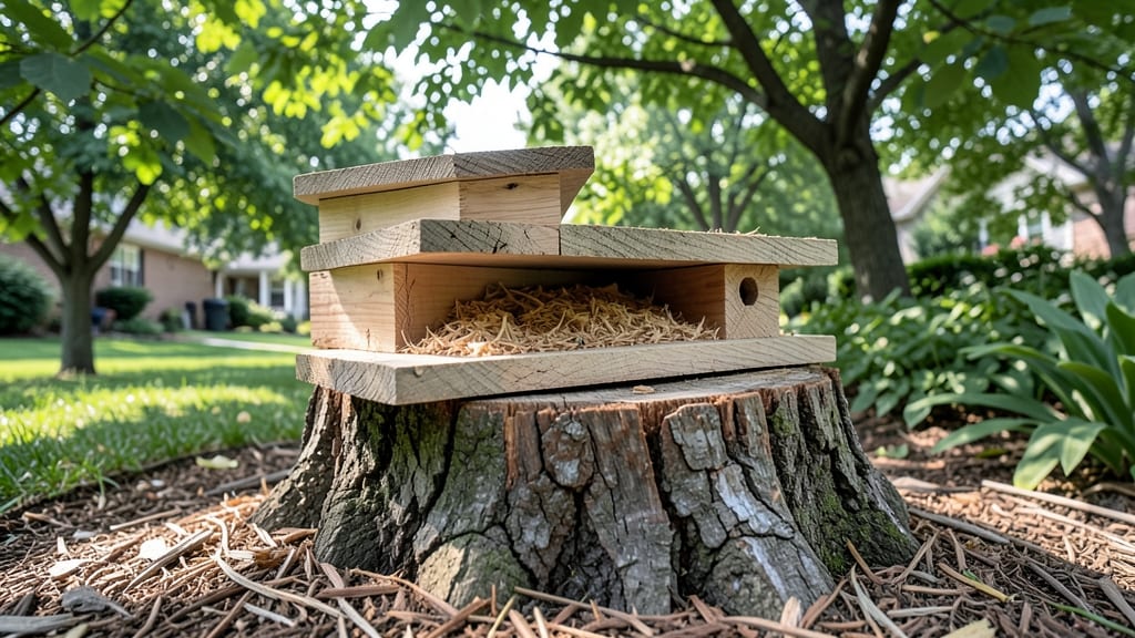 Bluebird Trail Stump House