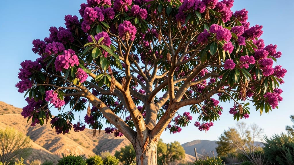 Lagerstroemia Indica Crape Myrtle Purple Pizzazz