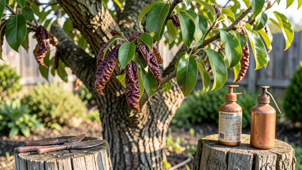 Peach Tree Leaf Curl Fungus: Copper Spray Cure for Curling Leaves