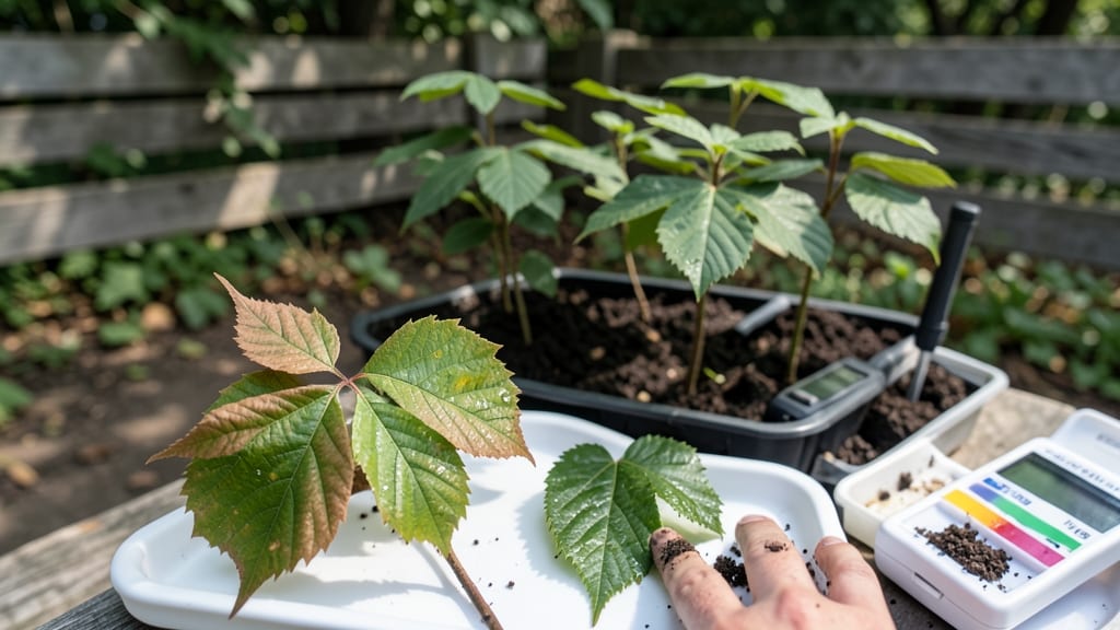Brown Tips Leaves on Chestnut Tree Seedlings: Cold Stress Cure With Copper-Free Fix