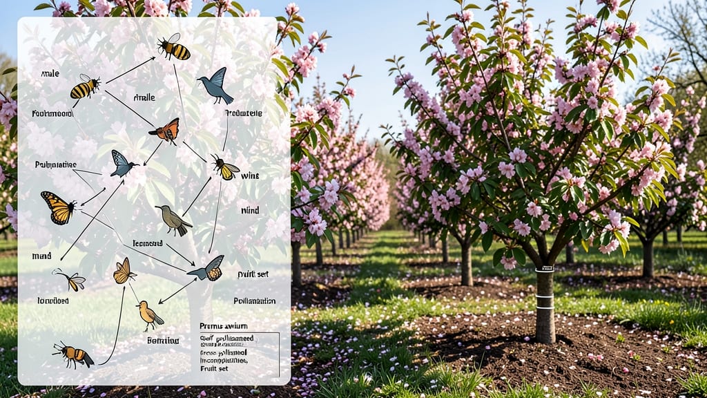 Bing Cherry Tree Pollination Chart: Self-Fruitful vs Cross-Pollinated Varieties Compared