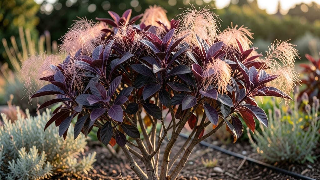 Royal Purple Smokebush for Vibrant Pink Foliage