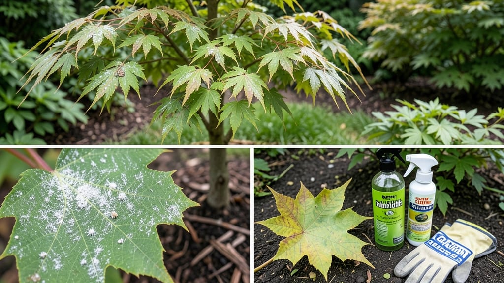 Maple Tree Powdery Mildew: Copper Spray Cure for Fungal Blight Control