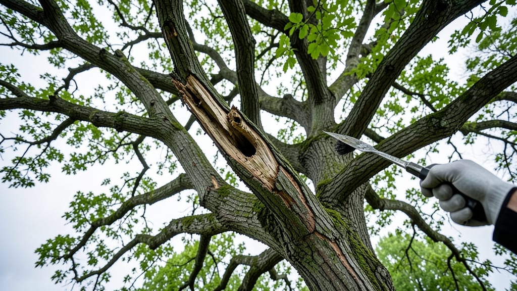 Cleaning Up Dead or Diseased Wood
