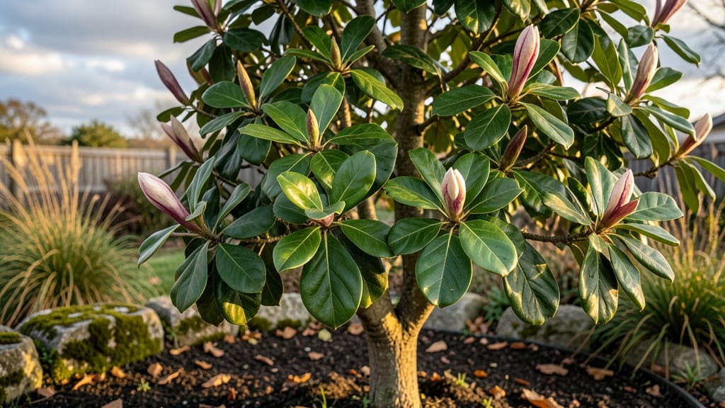 Saucer Magnolia Tree Leaves: Year-Round Glossy Foliage Without the Fuss