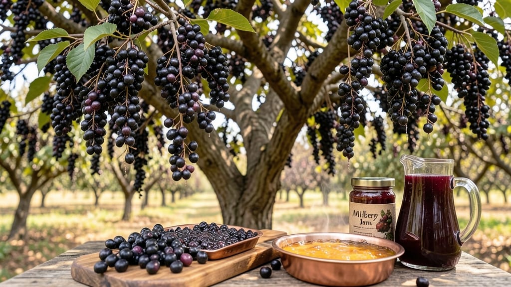 Black Beauty Mulberry Tree