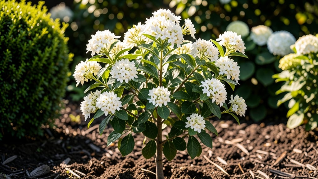 Tree With White Panicle Flowers: Elegant Privacy Screen That Thrives Year-Round