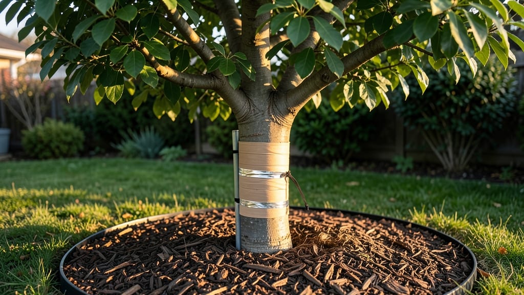 Protecting Tree Trunks: Shield Against Winter Damage and Pests