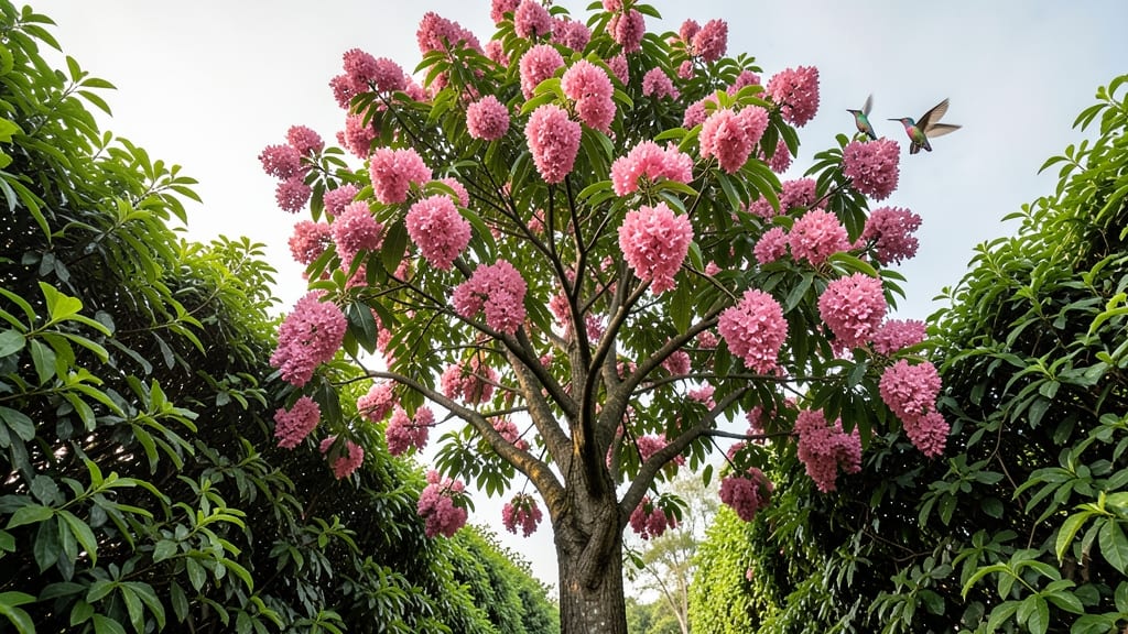 Chinese Pink Chestnut Tree