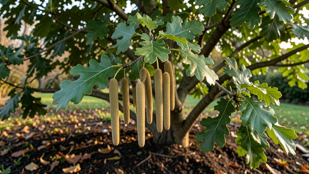 Oak Tree Pollen Tassels: When They Appear and What They Mean for Trees