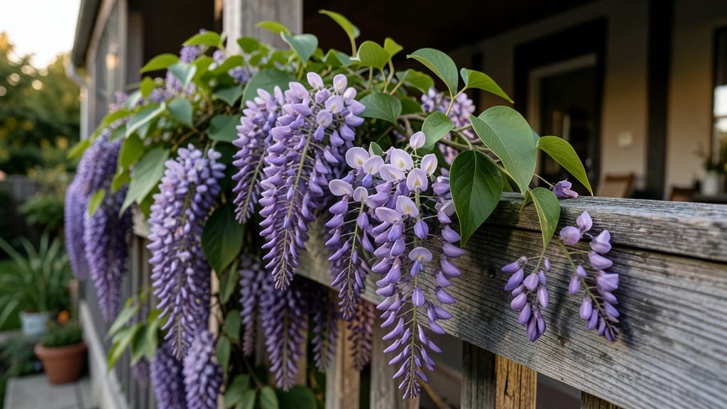 Purple Cascade Wisteria