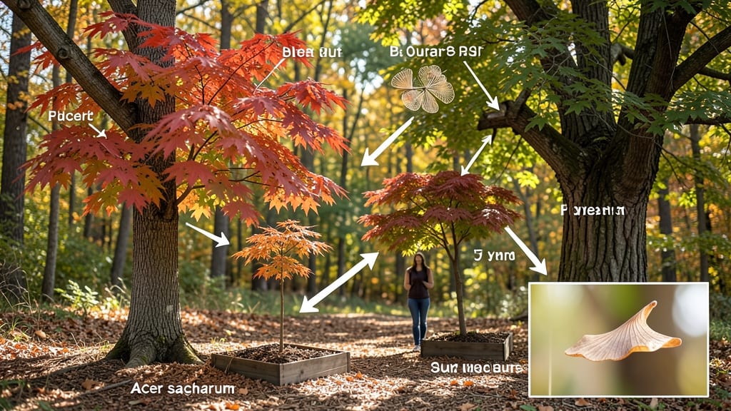 Maple Tree Growth Stages: Year-by-Year Height & Leaf Milestones