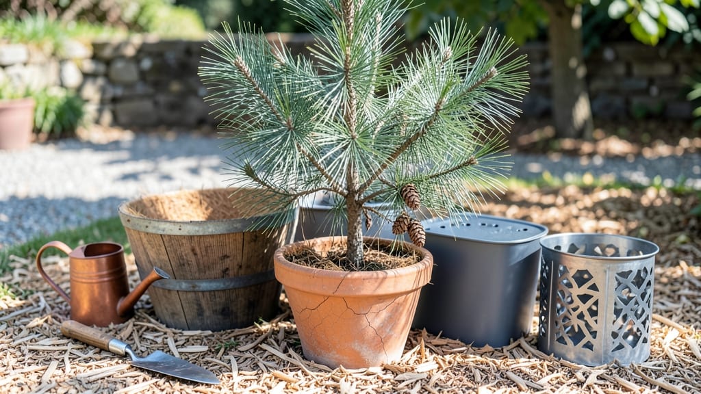 Pine Tree Planters: Year-Round Focal Points for Landscapes