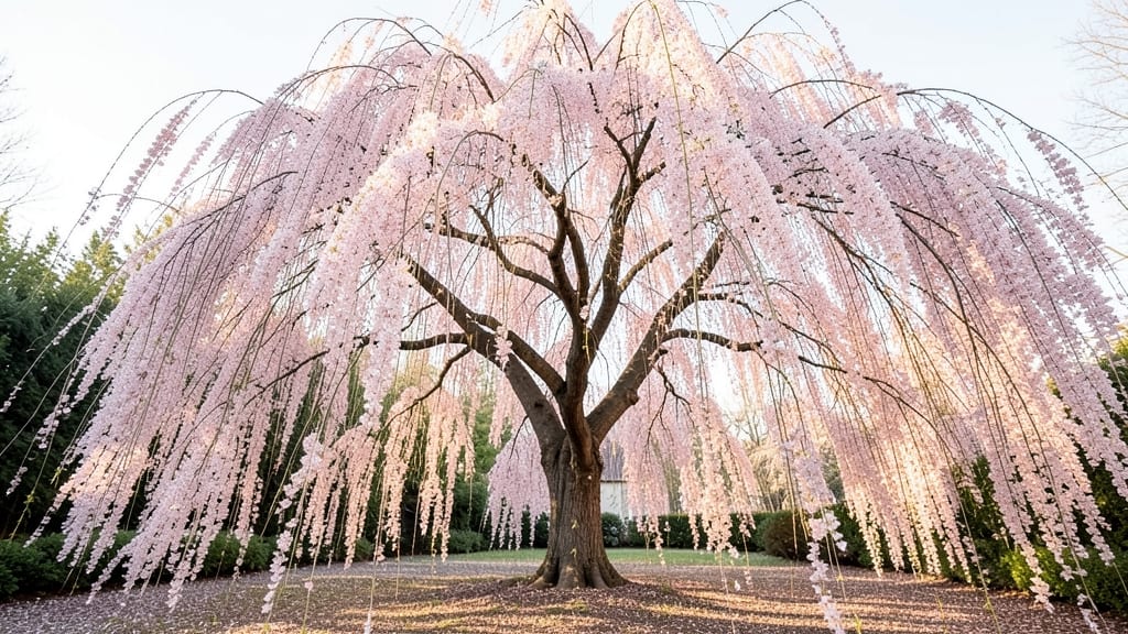Weeping Cherry Tree for Graceful Canopy