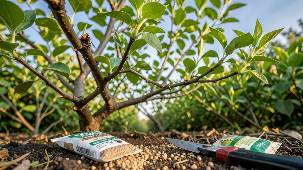 Fertilizing New Sprouts for Stronger Growth