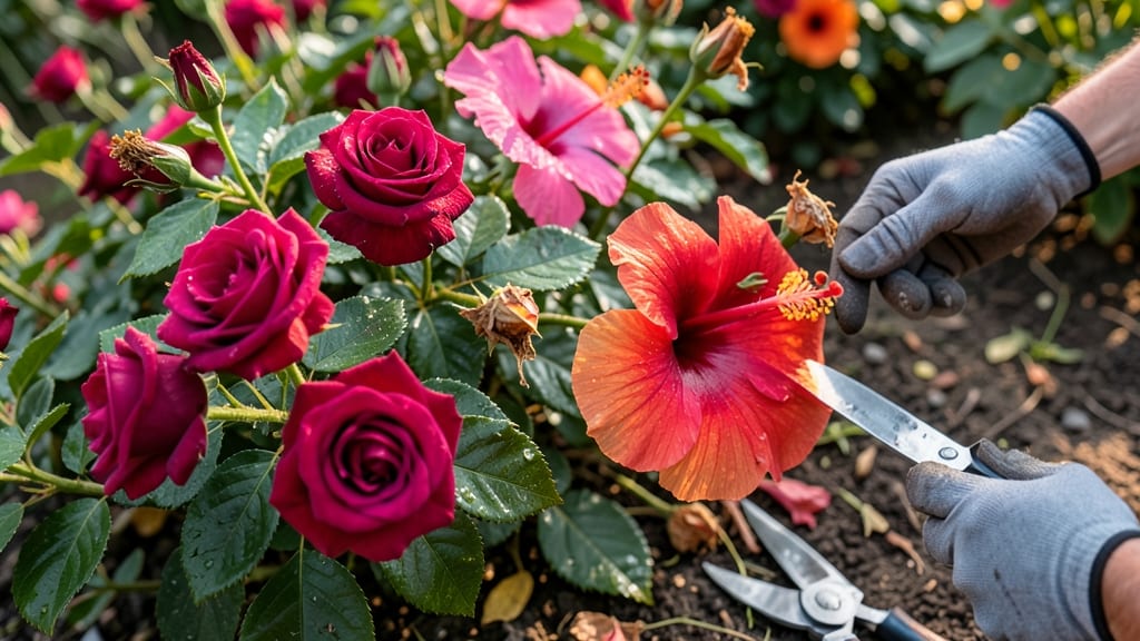 Deadheading for Continuous Flowering Shrubs