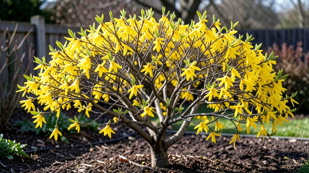 Forsythia Tree Form: Pruning Techniques for Natural, Balanced Canopy Growth