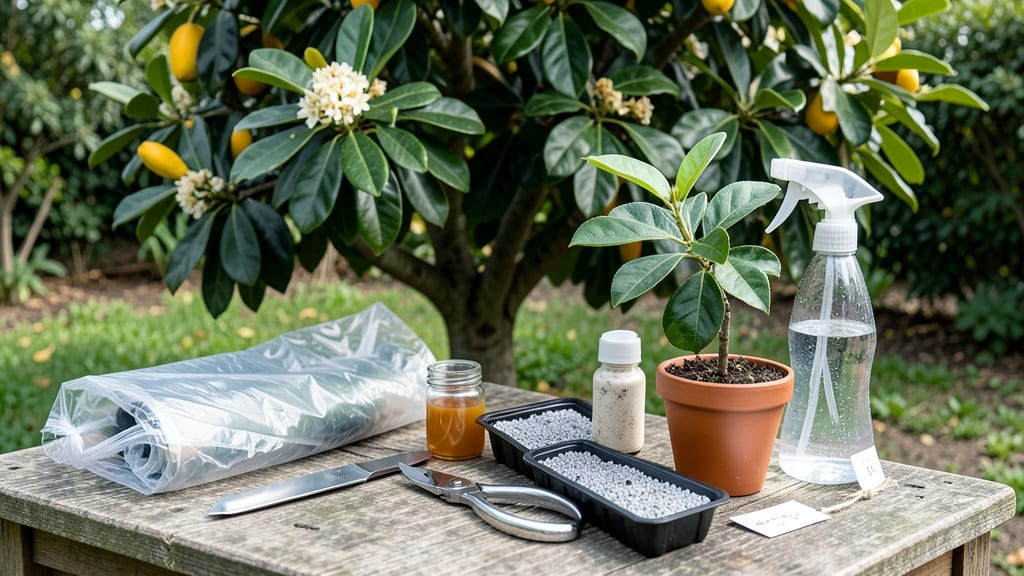 Loquat Tree Propagation: Seedling Success With 90% Germination Rate