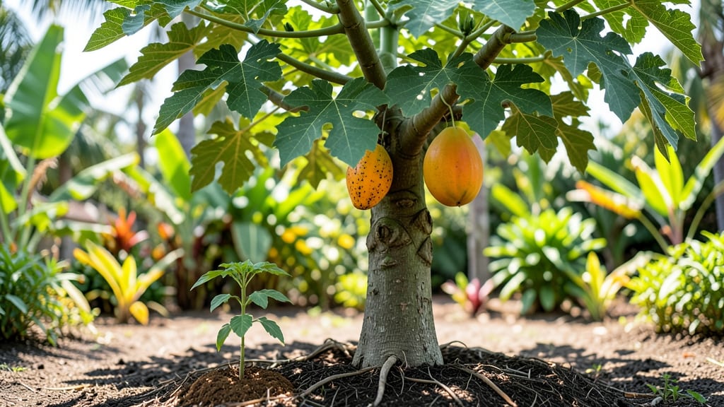 How Tall Do Papaya Trees Grow: Variety-Specific Heights & Fastest-Growing Types