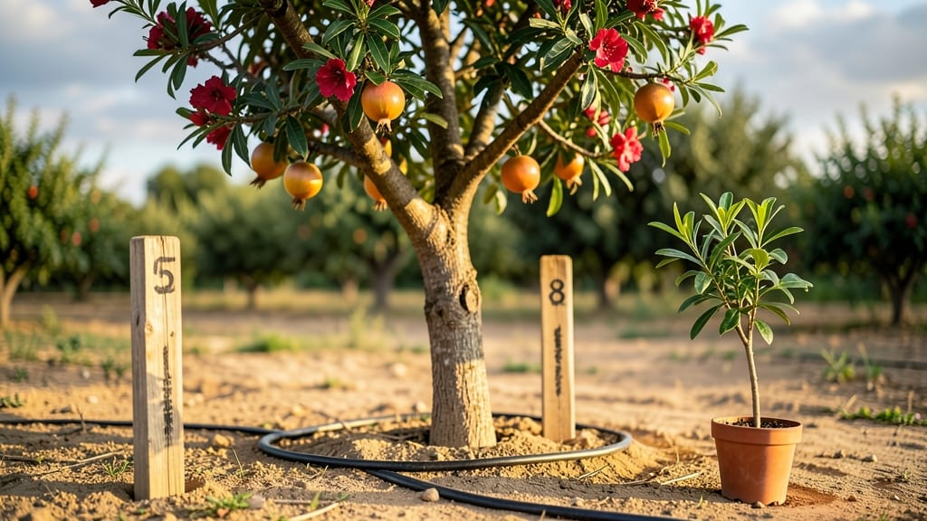 Pomegranate Tree Spacing: Proven Distances for Optimal Fruit Yield