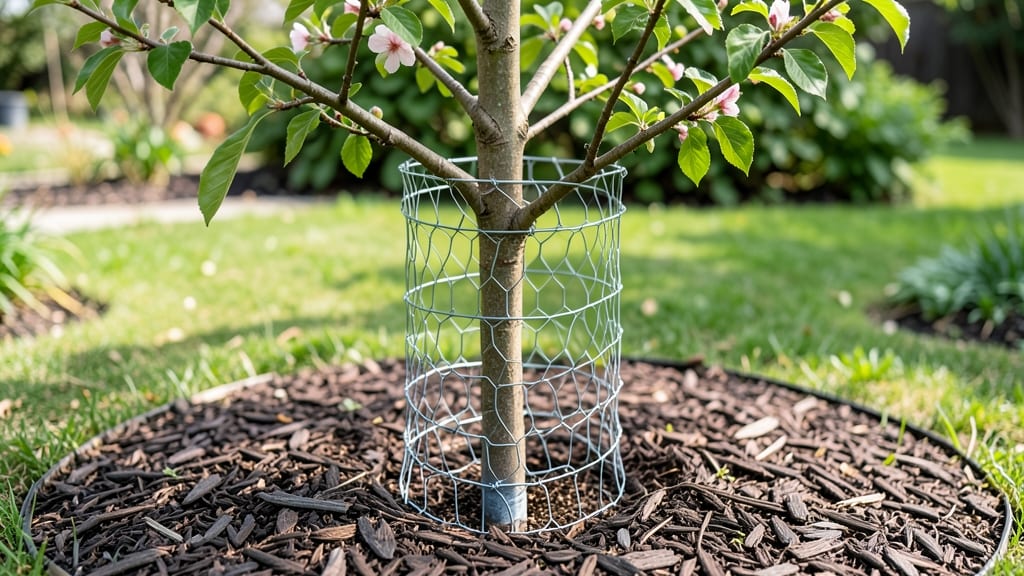 Mesh Tree Guard: Protect Young Trees From Gnawing Pests Naturally