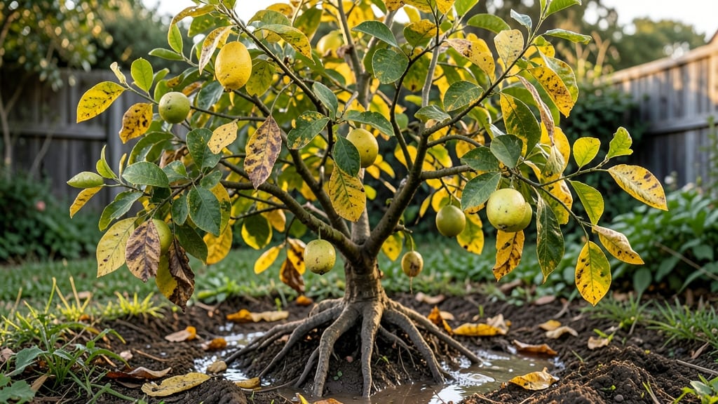 What Does Overwatered Lemon Tree Look Like?: Drooping Leaves, Yellowing Foliage, and Mushy Roots Exposed