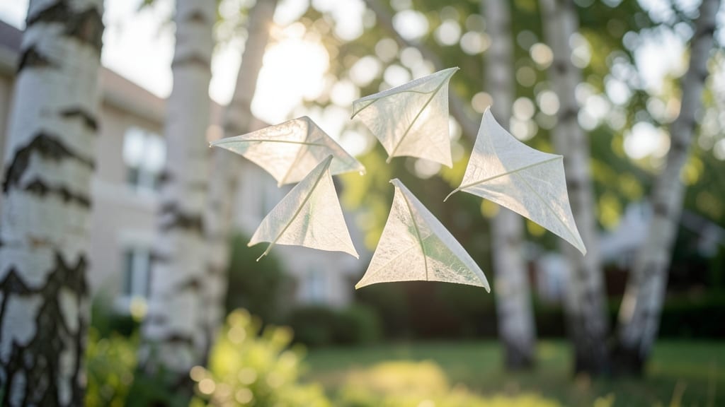 Birch Winged Seed Pods
