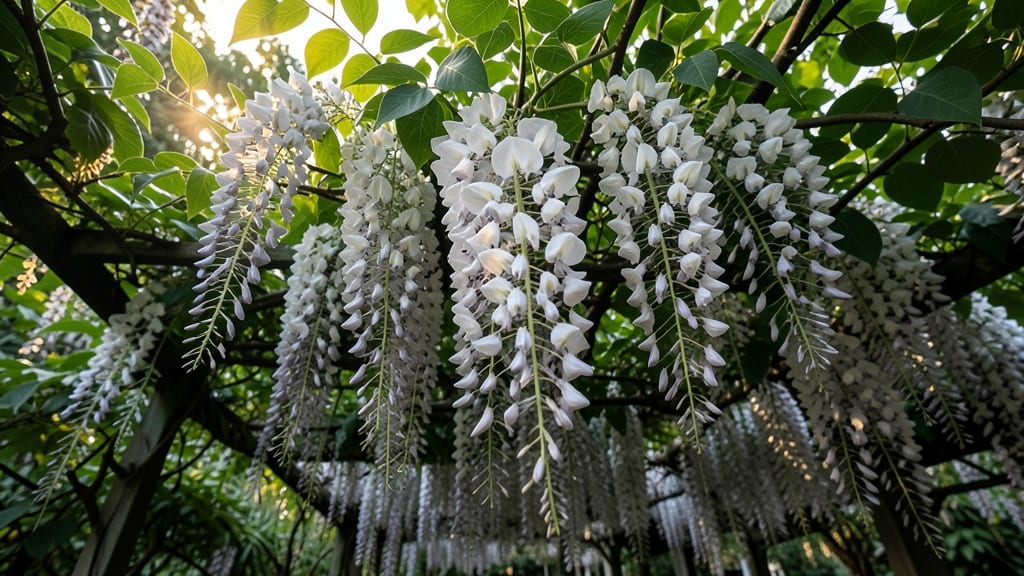 Silver Maid Wisteria