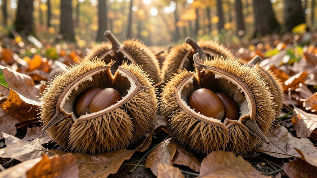 Hickory Nut Seed Pods